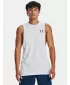 Maiou bărbătesc UNDER ARMOUR LEFT CHEST CUT OFF TANK 1329286-100 ALB