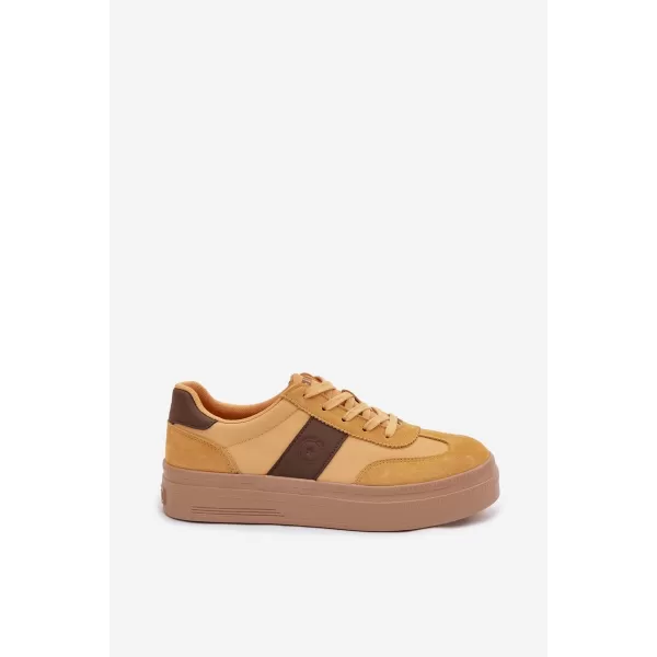  Adidasi dama BIG STAR TT274166 GALBEN Big Star Pantofi 