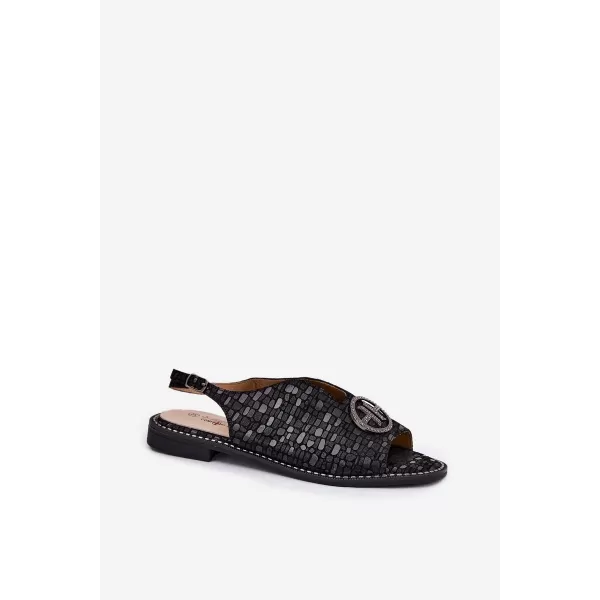  Sandale de dama S.BARSKI KV51-094 NEGRU 