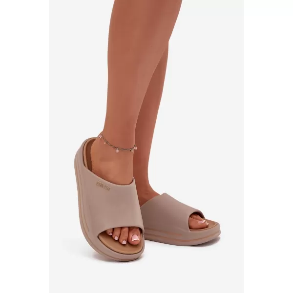  Papuci dama BIG STAR SS274424 BEI Pantofi Big Star 