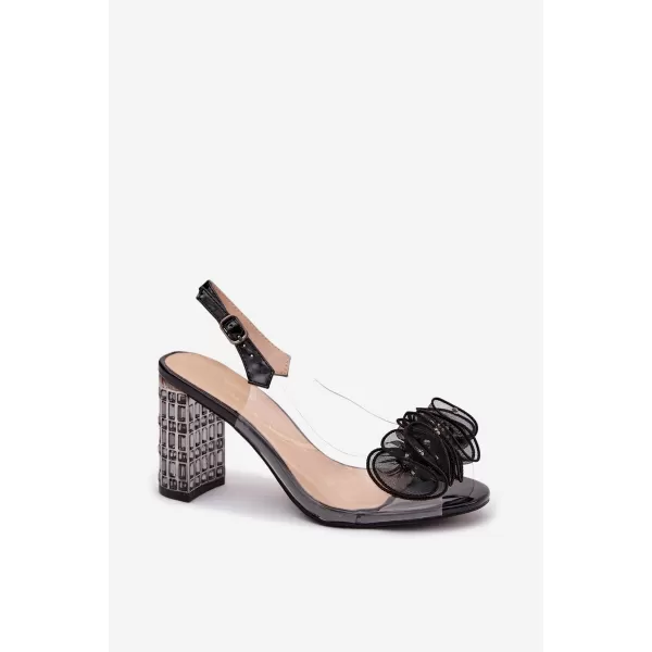  Sandale de dama D&A MR52-237 NEGRU 