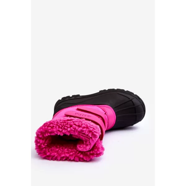  Pantofi de iarna pentru copii BIG STAR MM374112 FUCHSIA/NEGRU Pantofi Big Star 