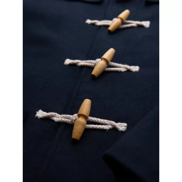  Palton pentru bărbați OMBRE OM-COWC-0131 ALBASTRU MARIN 