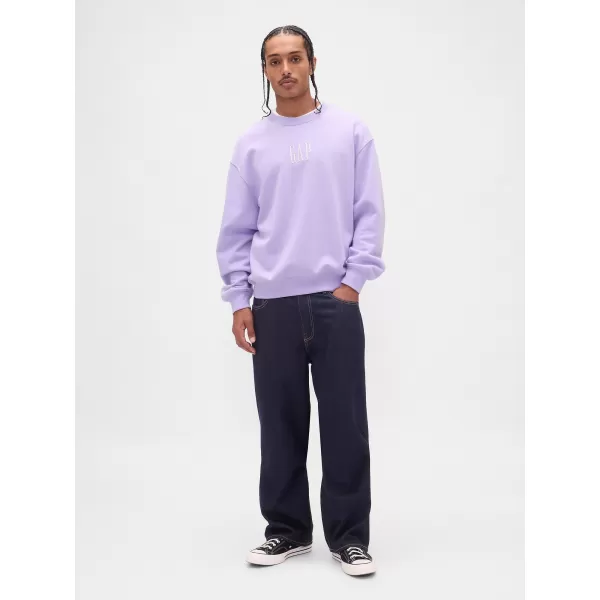  Hanorac pentru bărbați GAP LOGO SWEATSHIRT 821273-07 ORHIDEE 