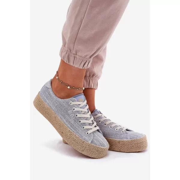  Adidași de damă LEE COOPER LCW-25-02-3284 ALBASTRU DESCHIS 