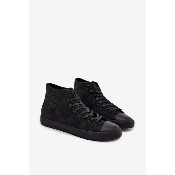  Adidași bărbați BIG STAR OO174247 BLACK Pantofi Big Star 