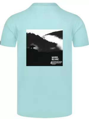 Tricou pentru bărbați NORDBLANC NOTHINGNESS NBSMT8150 ALBASTRU DESCHIS