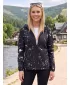 Jachetă softshell premium pentru femei ALTISPORT VOJ/ALW034JACK01 NEGRU
