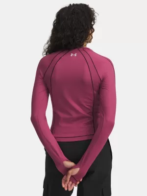 Tricou pentru femei UNDER ARMOUR UA COLDGEAR TEXTURED CREW 6003999-659 ROŞU