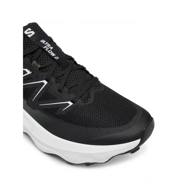  Pantofi pentru bărbați SALOMON ULTRA FLOW 2 L47883500 NEGRU/ALB/VERDE AGAVE 