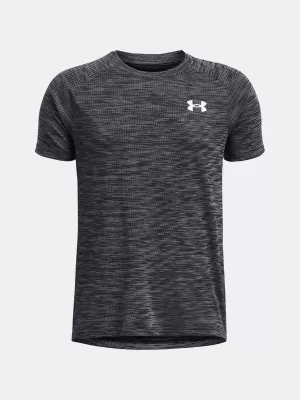 Tricou băieți UNDER ARMOUR UA TECH TEXTURED SS 1382790-001 NEGRU