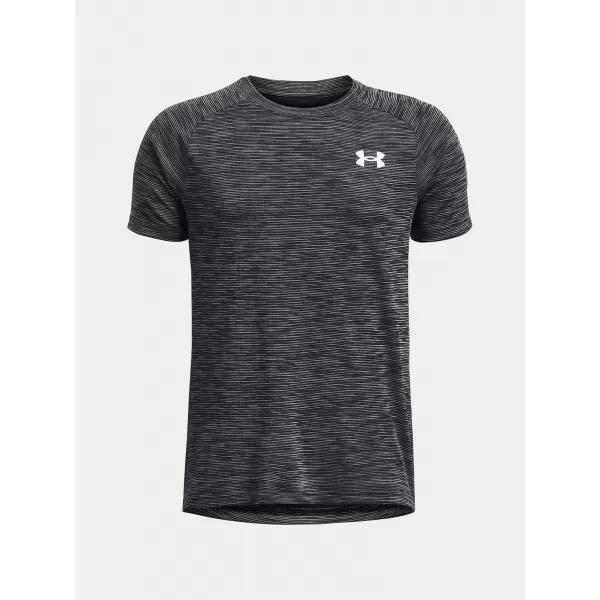  Tricou băieți UNDER ARMOUR UA TECH TEXTURED SS 1382790-001 NEGRU 