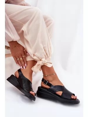 Sandale de dama BOTO QUILARA 36870 NEGRU