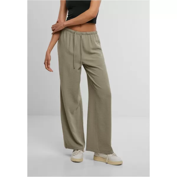  Pantaloni de dama URBAN CLASSICS TB7500 MĂSLINE PALID 