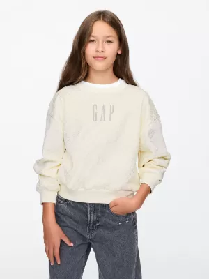 Hanorac pentru copii GAP LOGO SWEATSHIRT 628718-01 GER DE FILDEȘ