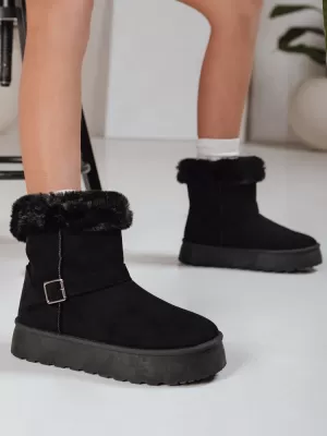 Pantofi de dama DSTREET ZY1273 NEGRU