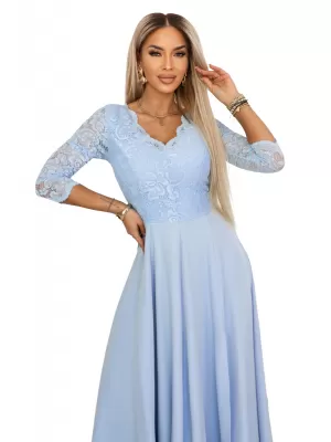 Rochie NUMOCO 309-15 ALBASTRU DESCHIS