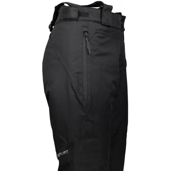  Pantaloni de schi pentru femei ALTISPORT KROTA NEGRU 