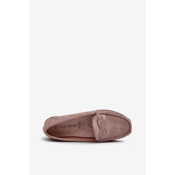  Mocasini de dama EVENTO NESTALIA TAUPE 