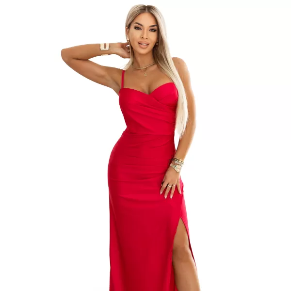  Rochie NUMOCO 647-3 ROŞU 