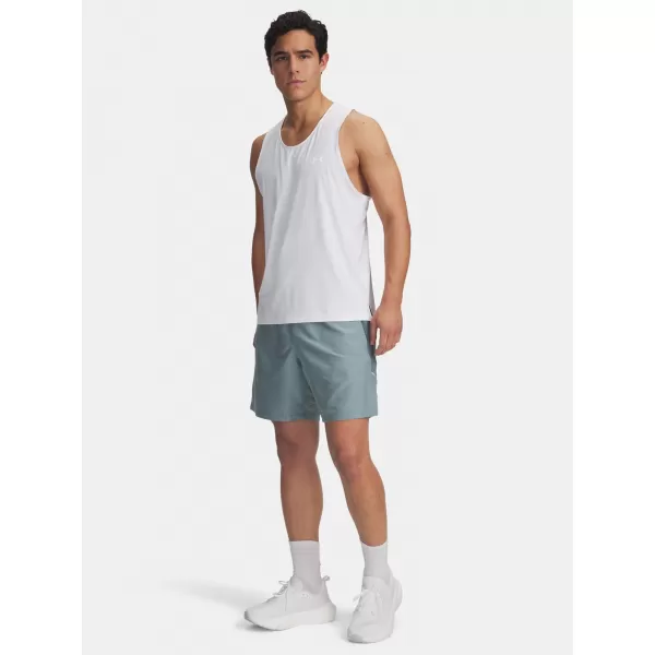  Pantaloni scurți pentru bărbați UNDER ARMOUR UA LAUNCH PRO 2N1 7'' SHORTS 1376831-323 VERDE 