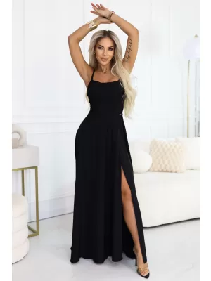 Rochie NUMOCO 589-5 NEGRU