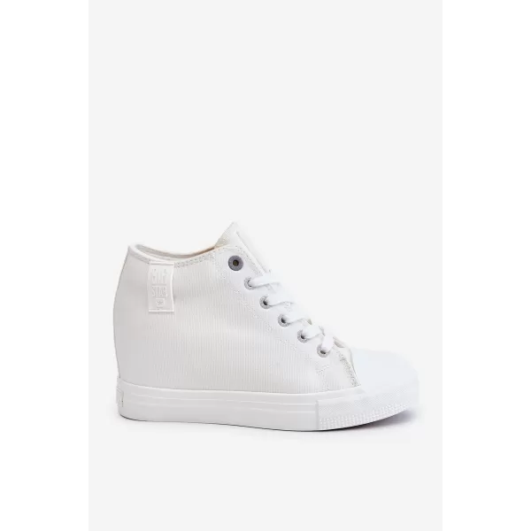  Adidași de damă BIG STAR LL274035 WHITE Pantofi Big Star 