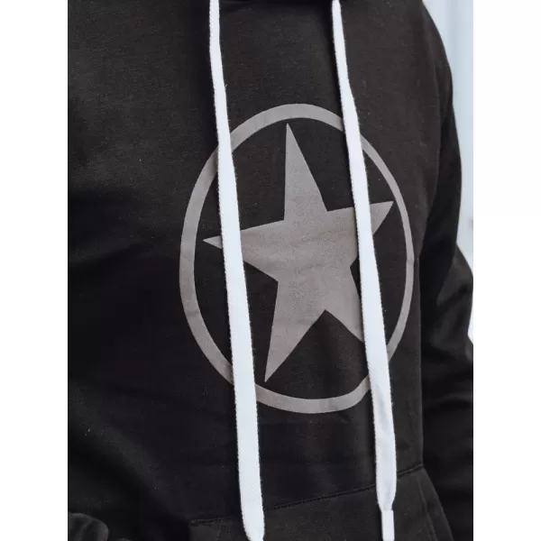  Hanorac pentru bărbați DSTREET BX5932 NEGRU 
