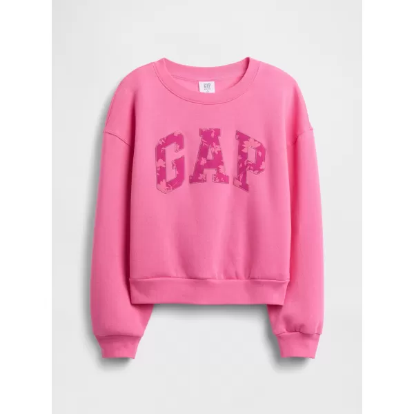  Hanorac pentru copii GAP LOGO SWEATSHIRT 797737-02 SCRISOARE DE DRAGOSTE 