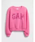 Hanorac pentru copii GAP LOGO SWEATSHIRT 797737-02 SCRISOARE DE DRAGOSTE