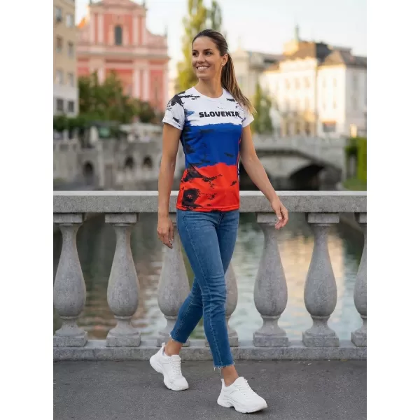  Tricou premium pentru femei ALTISPORT VOJ/ALW036SI/TR01 SLOVENIA 