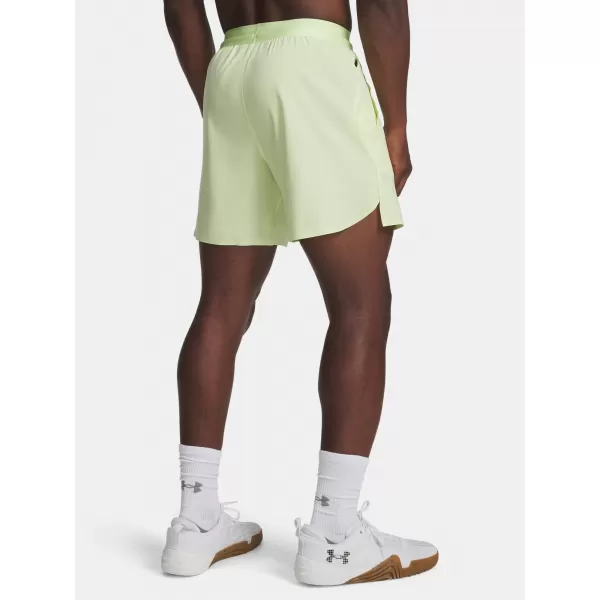  Pantaloni scurți pentru bărbați UNDER ARMOUR UA VANISH ELITE 6IN SHORT 6009868-391 VERDE 