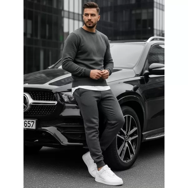  Hanorac pentru bărbați DSTREET BX2405 GRI ÎNCHIS 