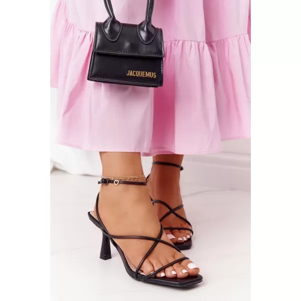  Sandale de dama S.BARSKI C420-11 NEGRU 