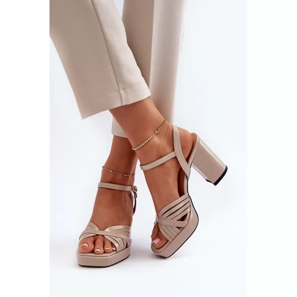  Sandale de dama D&A MR38-668 BEJ 
