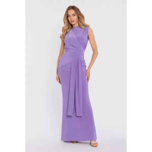  Rochie MOE M913 VIOLET DESCHIS 