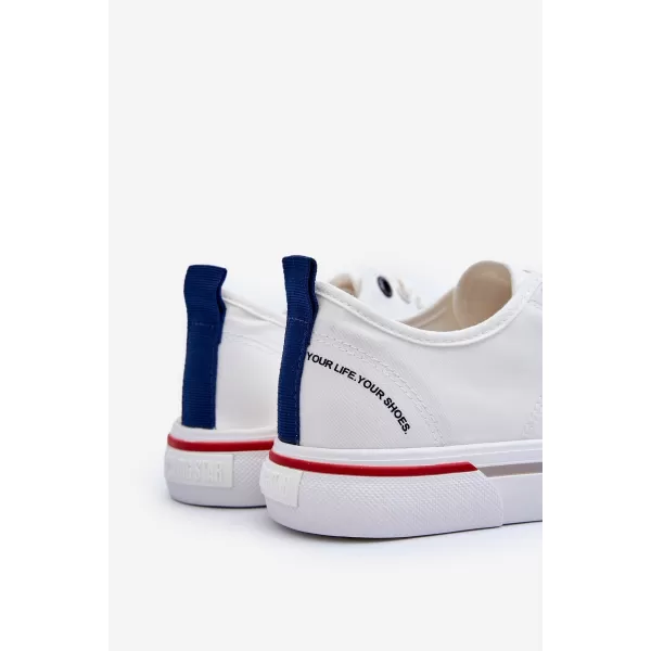  Adidași bărbați BIG STAR LL174204 WHITE Pantofi Big Star 