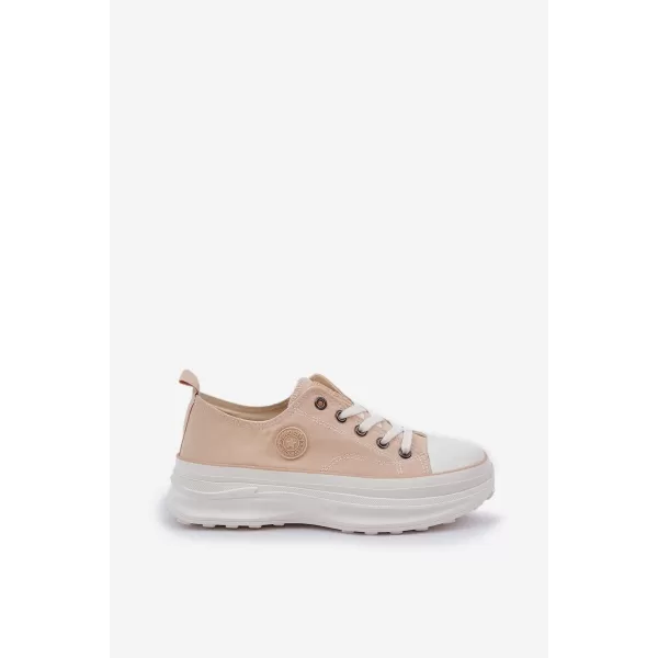  Adidasi de dama BIG STAR NN274127 BEJ Pantofi Big Star 