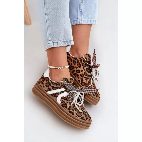  Adidași de damă BOTO VINNESS 36212 LEOPARD 