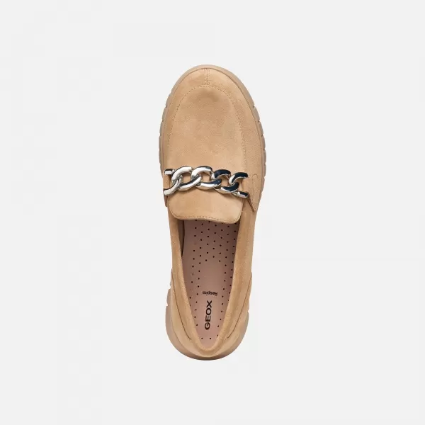  Mocasini de dama GEOX FLEXTRIDE G013008 BEJ 