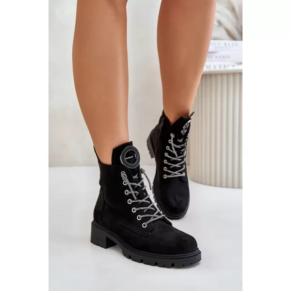  Pantofi de dama VINCEZA 16465 NEGRU 
