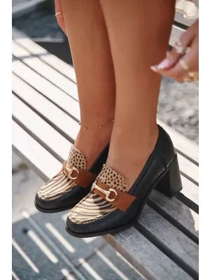 Pantofi de dama cu toc BOTO NOVELLA 39308 CĂMILĂ