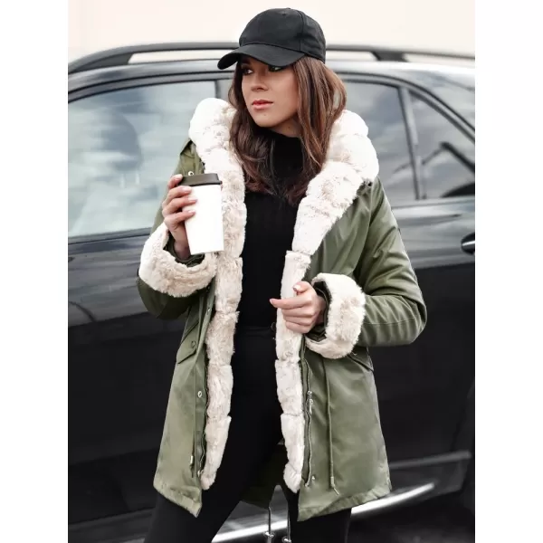  Geaca de dama DSTREET TY4782 VERDE 
