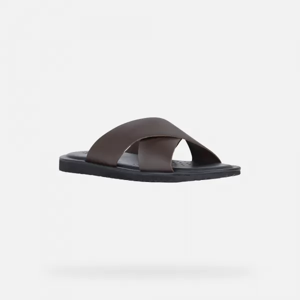  Papuci pentru bărbați GEOX ERICE G002619 NEGRU 