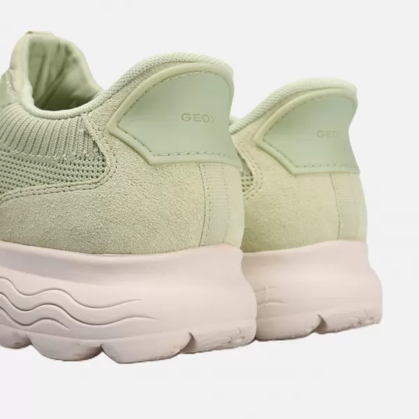  Adidași de damă GEOX SPHERICA PLUS FAST IN G012785 VERDE DESCHIS 
