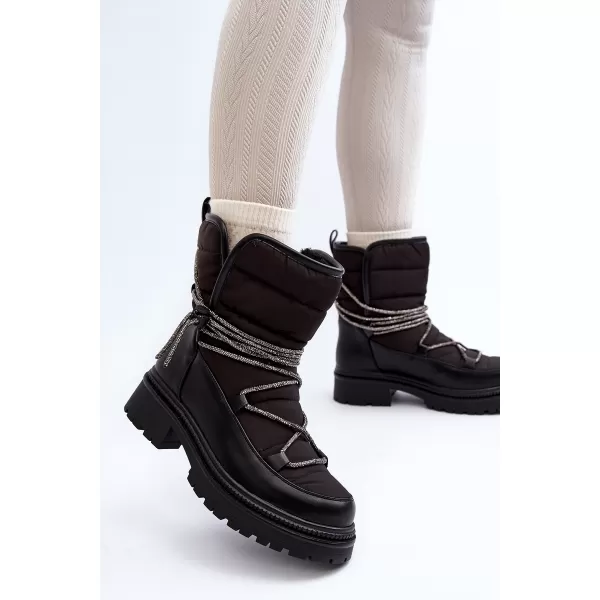  Pantofi de dama BOTO RILANA 29457 NEGRU 