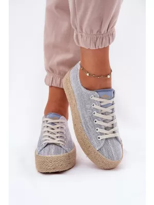 Adidași de damă LEE COOPER LCW-25-02-3284 ALBASTRU DESCHIS