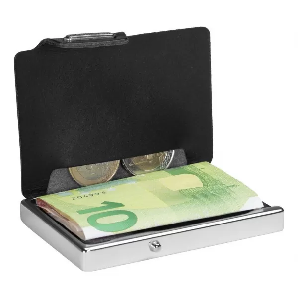  Portofel MONDRAGHI Silhouette Edelweiss NEGRU 