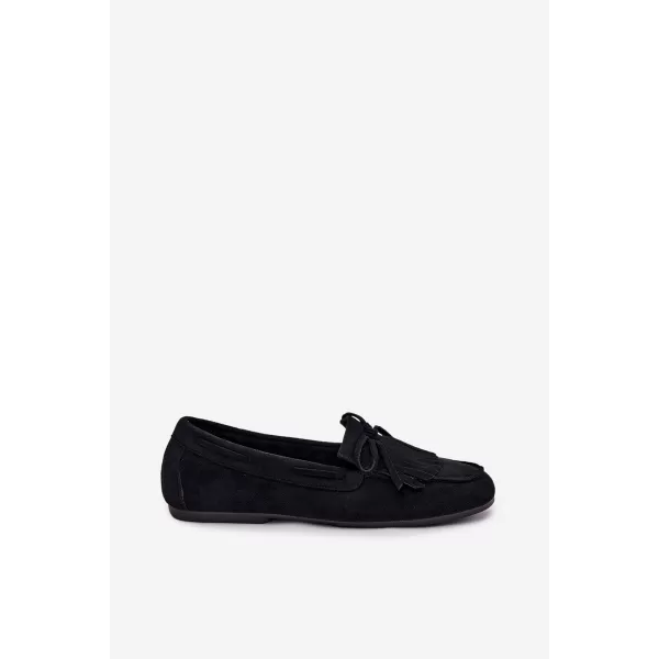  Mocasini de dama BOTO JANELISSE 41308 NEGRU 