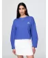 Hanorac de dama GAP LOGO HORSESHOE SWEATSHIRT 767368-02 ALBASTRU ORBITOR
